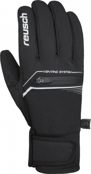 Reusch Laurel TOUCH-TEC 4805141 701 black front